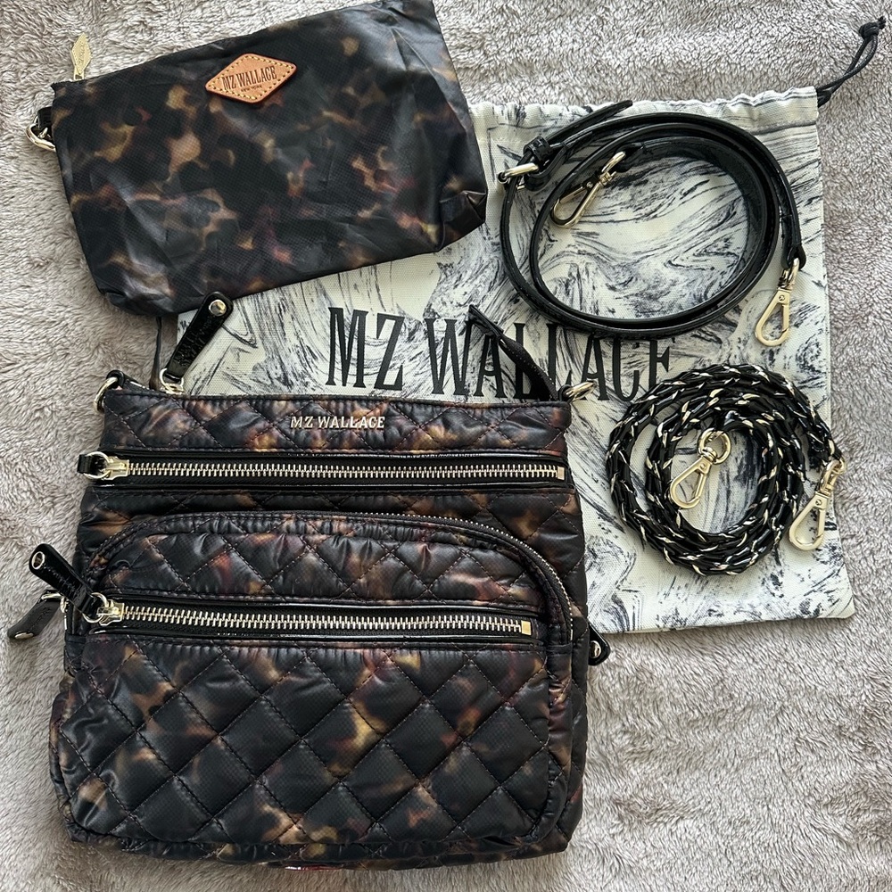 MZ Wallace Downtown Crosby in Tortoise